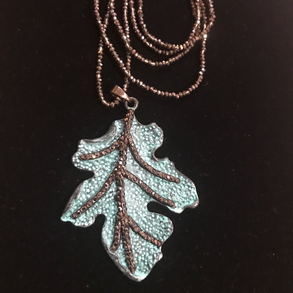 Leaf necklace